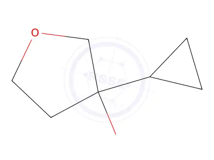 Chemical structure of 3-Cyclopropyltetrahydrofuran-3-ol