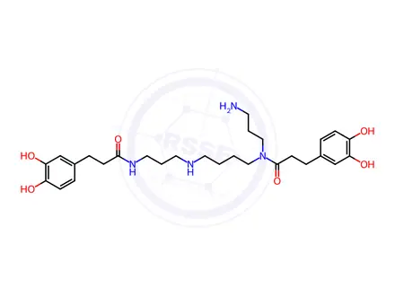 Chemical structure of Kukoamine B
