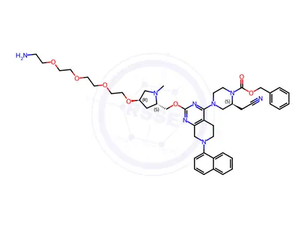 Chemical structure of K-Ras ligand-Linker Conjugate 2