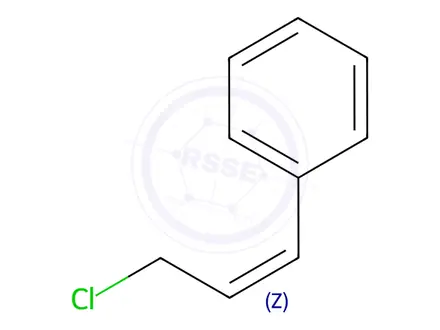 Chemical structure of (Z)-Cinnamyl Chloride