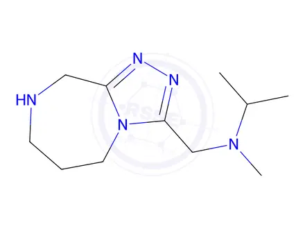 Chemical structure of N-Methyl-N-((6,7,8,9-Tetrahydro-5H-[1,2,4]Triazolo[4,3-A][1,4]Diazepin-3-Yl)Methyl)Propan-2-Amine