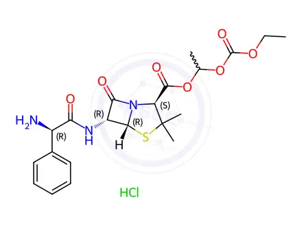 Chemical structure of Bacampicillin Hydrochloride Impurity 10