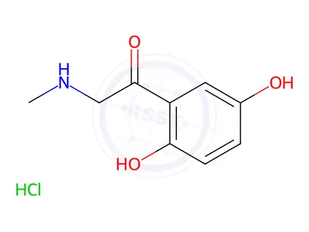 Chemical structure of Adrenaline Impurity 6 HCl