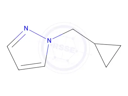 Chemical structure of 1-(Cyclopropylmethyl)pyrazole