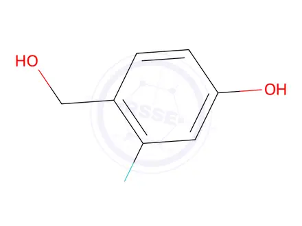 Chemical structure of 2-Fluoro-4-hydroxybenzenemethanol