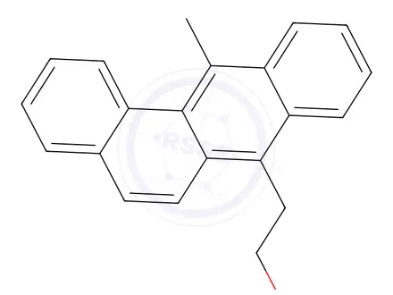 Chemical structure of 12-Methylbenz[a]anthracene-7-ethanol