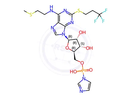 Chemical structure of Cangrelor Impurity 2