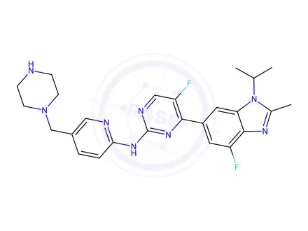 Chemical structure of Abemaciclib Metabolites M2