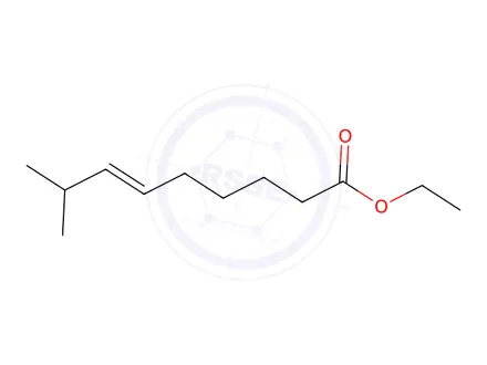 Chemical structure of (6E)-8-Methyl-6-nonenoic Acid Ethyl Ester