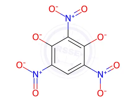 Chemical structure of 5,5,13,13-tetradehydro-4,5-dihydro-4,8,10,15-tetranitro-7,11-metheno-11H,13H-tetrazolo[1,5-c][1,7,3,5,2,6]dioxadiazadiplumbacyclododecine