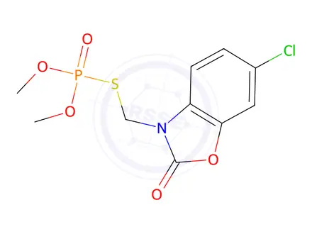 Chemical structure of Azamethiphos