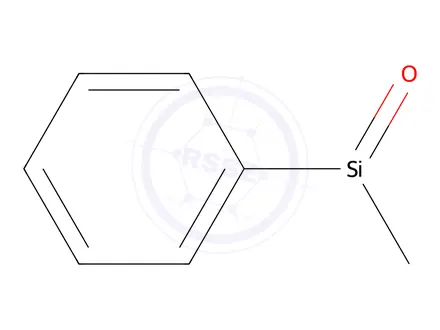 Chemical structure of Polyphenylmethyldimethylsiloxane, average M.W. 2500 - 2700