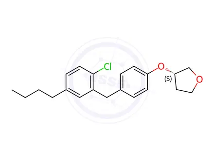 Chemical structure of Empagliflozin Impurity 566