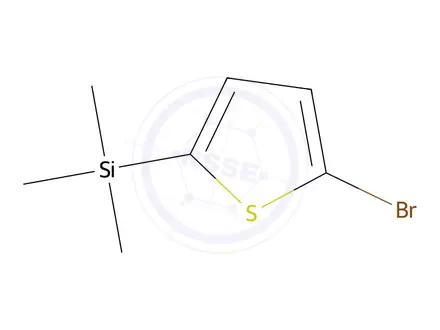 Chemical structure of 2-Bromo-5-(trimethylsilyl)-thiophene
