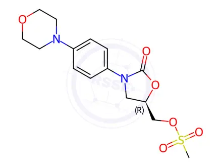 Chemical structure of Linezolid Impurity 226