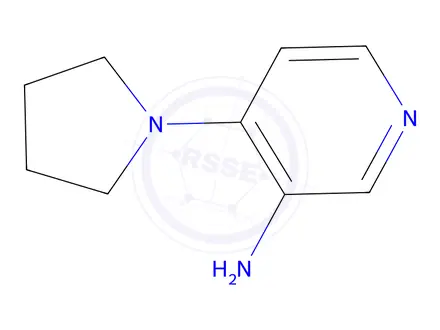 Chemical structure of 4-(pyrrolidin-1-yl)pyridin-3-amine