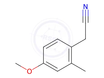 Chemical structure of 4-Methoxy-2-methylphenylacetonitrile