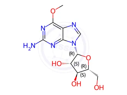 Chemical structure of Nelarabine