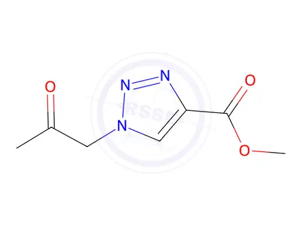 Chemical structure of methyl 1-(2-oxopropyl)-1h-1,2,3-triazole-4-carboxylate