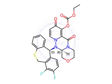 Chemical structure of Baloxavir Impurity 146
