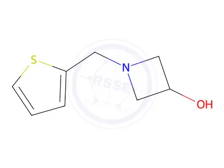 Chemical structure of 1-(thiophen-2-ylmethyl)azetidin-3-ol