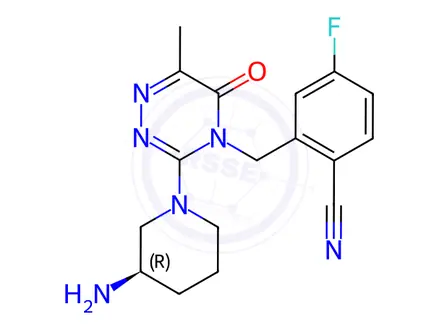 Chemical structure of Fotagliptin