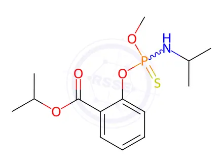 Chemical structure of Isofenphos-methyl
