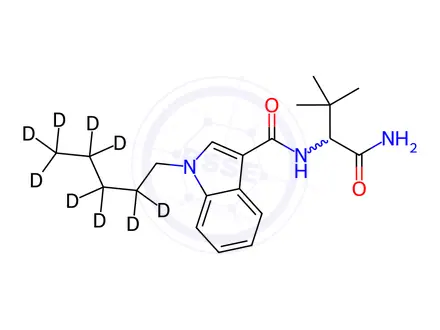 Chemical structure of ADBICA-d9