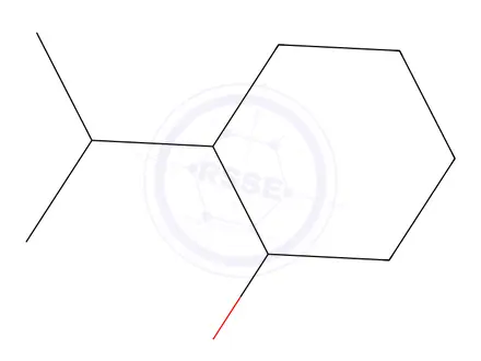 Chemical structure of 2-Isopropylcyclohexanol