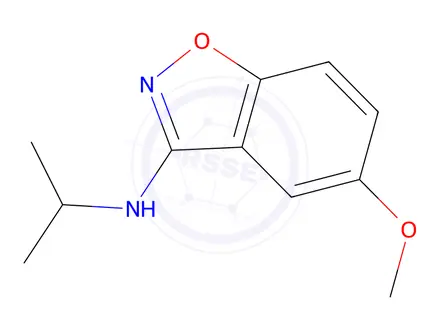 Chemical structure of N-Isopropyl-5-methoxybenzo[d]isoxazol-3-amine