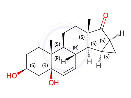 Chemical structure of Drospirenone Impurity 34