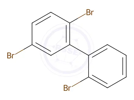 Chemical structure of PBB 18
