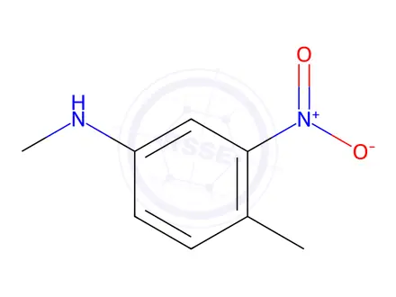 Chemical structure of N,4-Dimethyl-3-nitroaniline