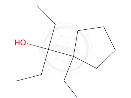 Chemical structure of 3-(1-(Aminomethyl)cyclopentyl)pentan-3-ol