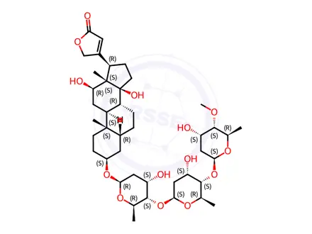 Chemical structure of β-Methyl Digoxin
