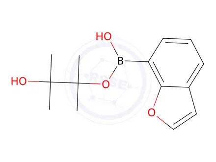 Chemical structure of Benzofuran-7-boronic acid pinacol ester