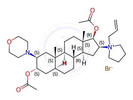Chemical structure of Rocuronium Bromide EP Impurity B