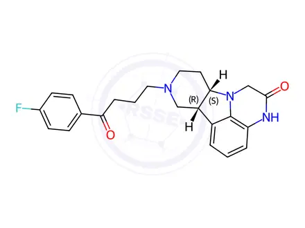 Chemical structure of Lumateperone Impurity 84