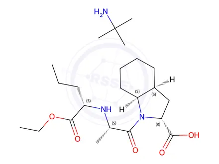 Chemical structure of Perindopril Impurity 35 t-Butylamine