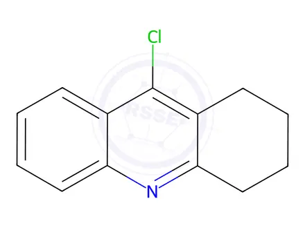Chemical structure of 9-Chloro-1,2,3,4-tetrahydroacridine