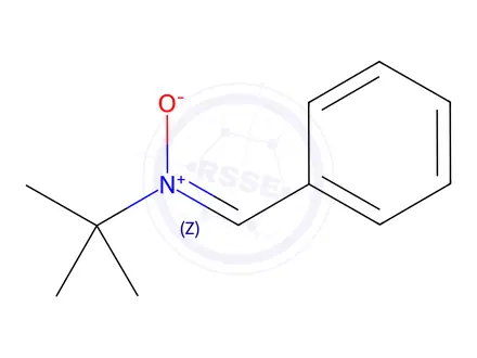 Chemical structure of N-tert-Butyl-α-phenylnitrone