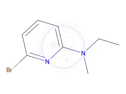Chemical structure of 6-Bromo-n-ethyl-n-methylpyridin-2-amine