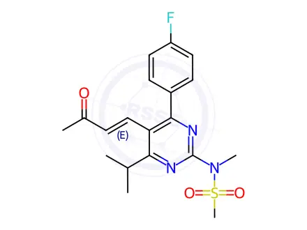 Chemical structure of Rosuvastatin Calcium Impurity 101