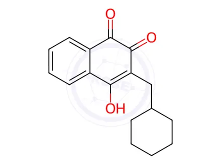 Chemical structure of Buparvaquone Impurity 37