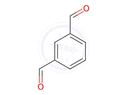 Chemical structure of Isophthalaldehyde