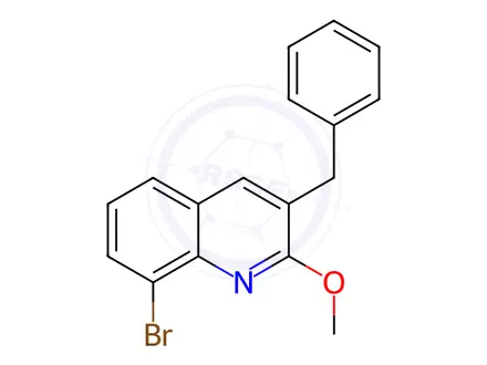 Chemical structure of Bedaquiline Impurity 101
