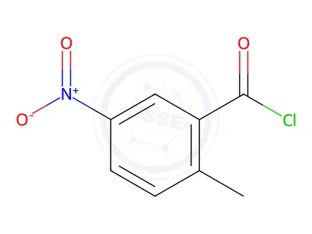 Chemical structure of 2-Methyl-5-nitrobenzoyl Chloride