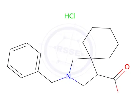 Chemical structure of 2-Benzyl-2-azaspiro[4.5]decane-4-carboxylic acid hydrochloride