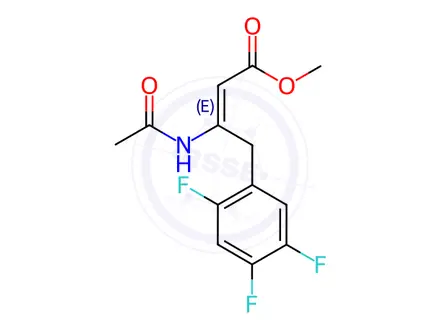 Chemical structure of Sitagliptin Impurity 51