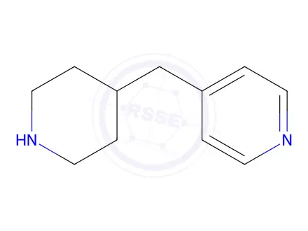 Chemical structure of 4-(piperidin-4-ylmethyl)pyridine